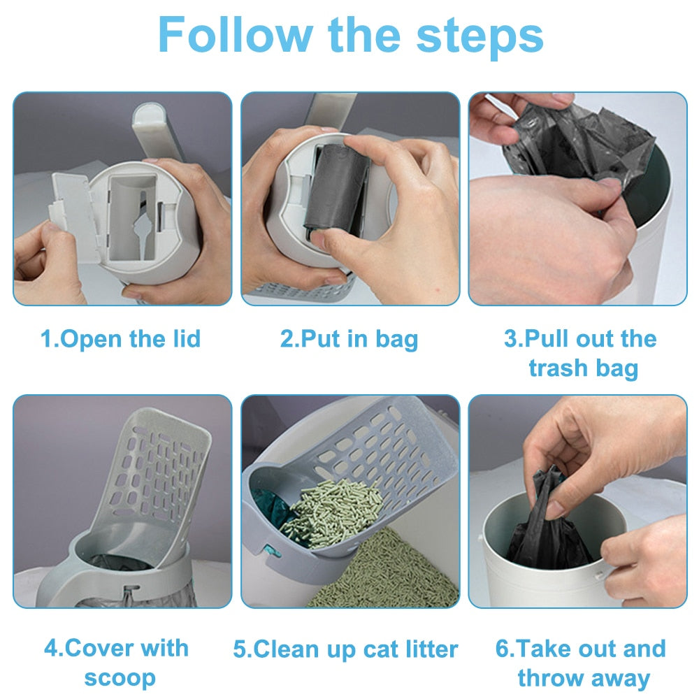 CleanScoop™ | Eenvoudig Scheppen, Altijd Fris!